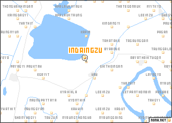 map of Indaingzu