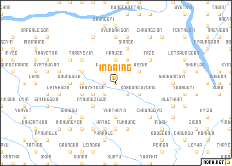 map of Indaing