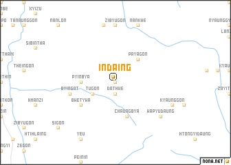 map of Indaing