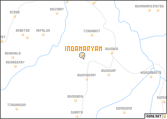 map of Inda Maryam