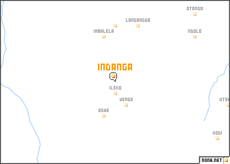 map of Indanga