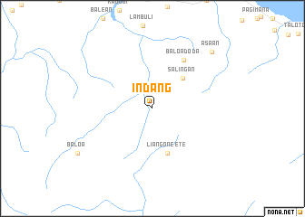 map of Indang