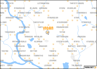 map of Indan