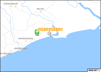 map of Indarasabak