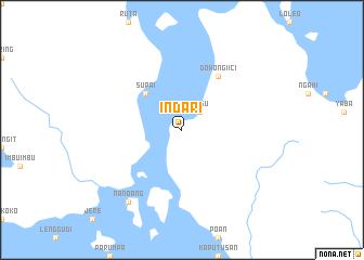 map of Indari