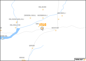 map of Inda