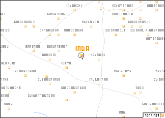 map of Inda