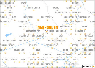 map of In de Hoeven