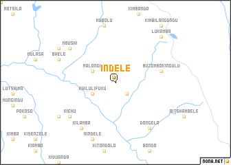 map of Indele