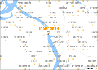 map of Inde North