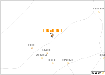 map of Inderaba