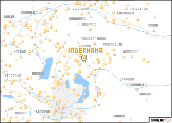 map of Inderhāma