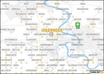 map of In der Meer