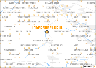 map of In der Sabelkaul