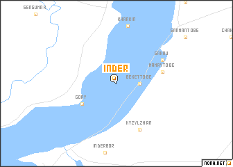 map of Inder