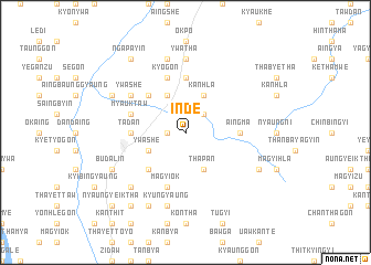 map of Indè