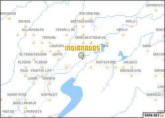 map of Indiana Dos