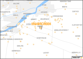 map of Indian Creek