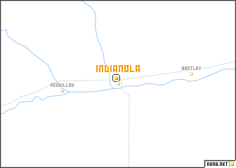 map of Indianola