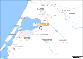 map of Indianola