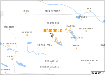 map of Indianola