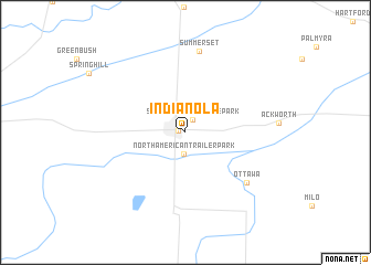 map of Indianola