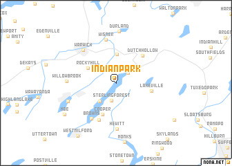 map of Indian Park