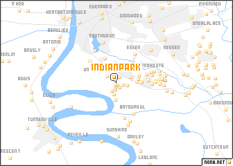 map of Indian Park