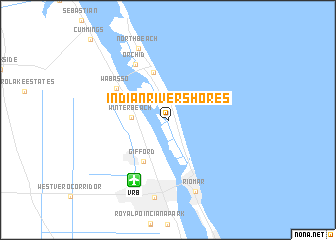 map of Indian River Shores