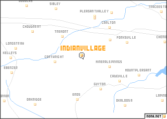 map of Indian Village