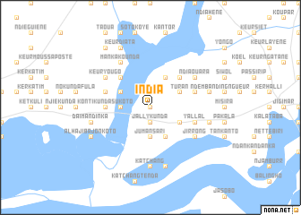map of India