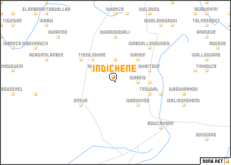 map of Indichene