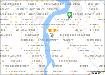 map of Indiek