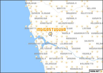 map of Indigastuduwa