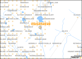 map of Indigaswewa