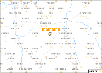 map of Indinding