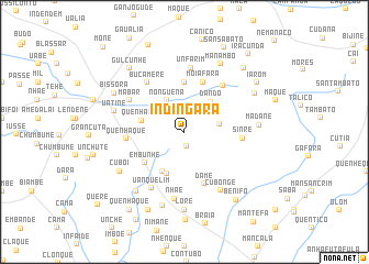 map of Indíngarà