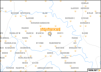 map of Indinwikwe