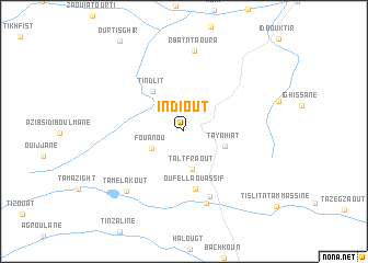 map of Indiout