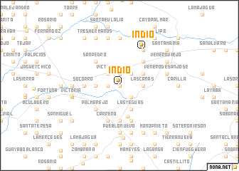 map of Indio