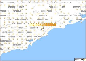 map of Indipokunegoda