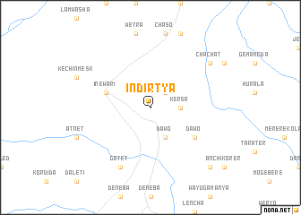 map of Indirtya