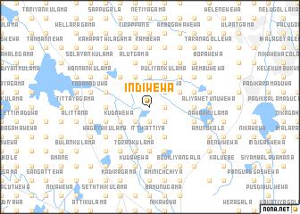 map of Indiwewa