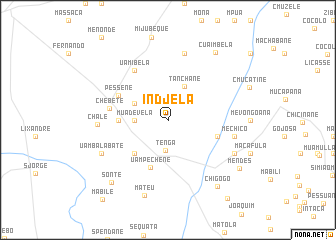 map of Indjela