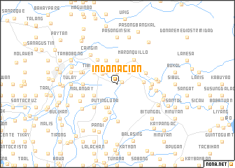 map of Indonacion