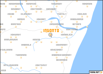 map of Indonto