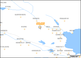 map of Indor