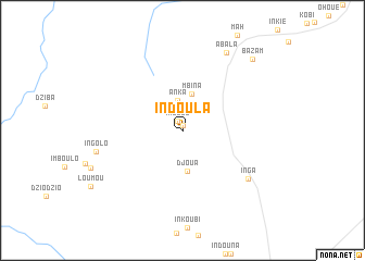 map of Indoula