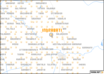 map of Indrābati