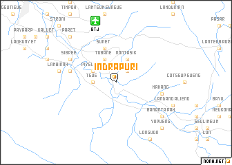 map of Indrapuri